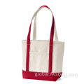 Tote Bag Foldable Blank Reusable Canvas Women Handbag Tote Bag Factory